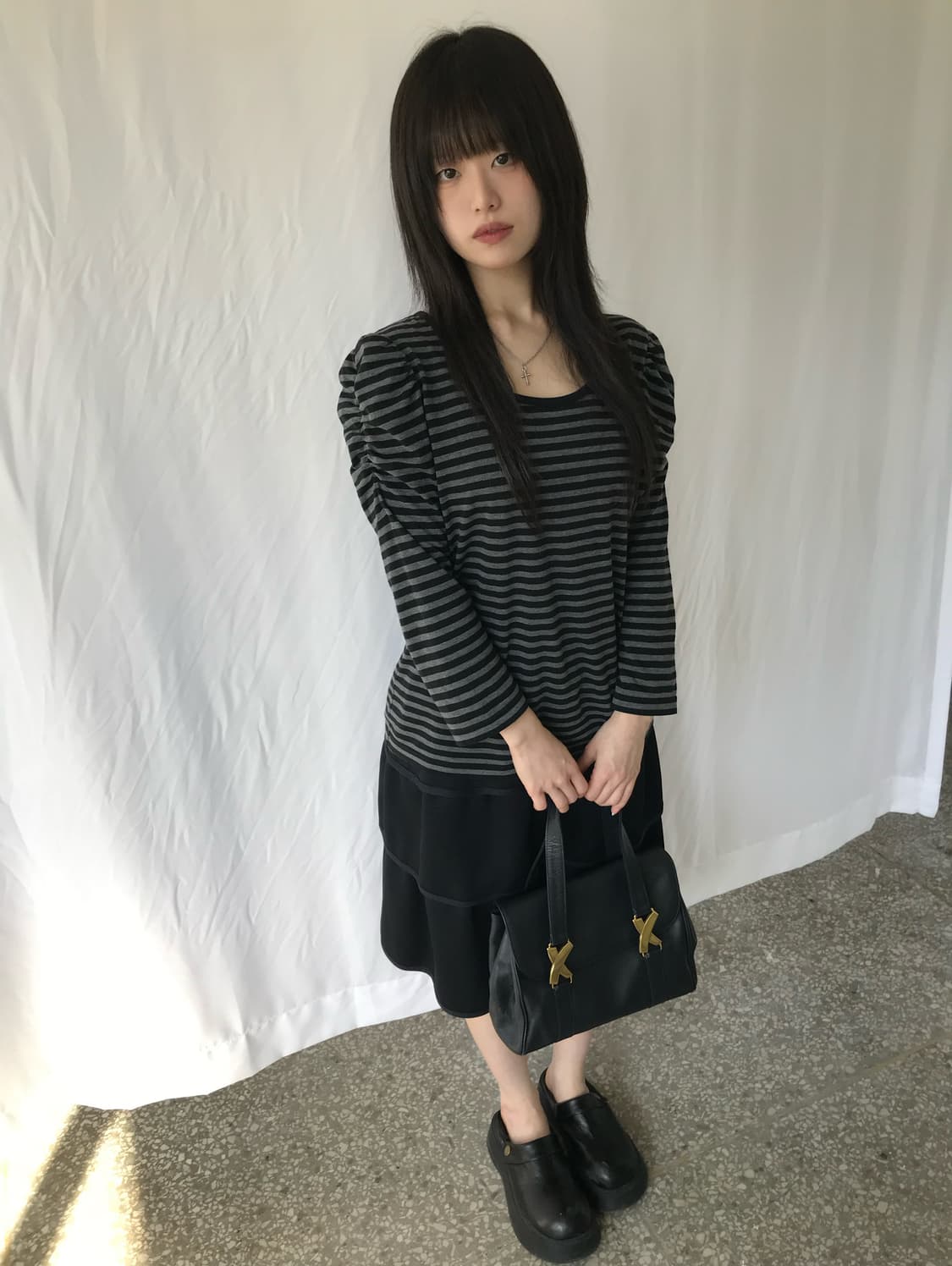 ⊹ Theoria Stripe Tee 상품이미지8