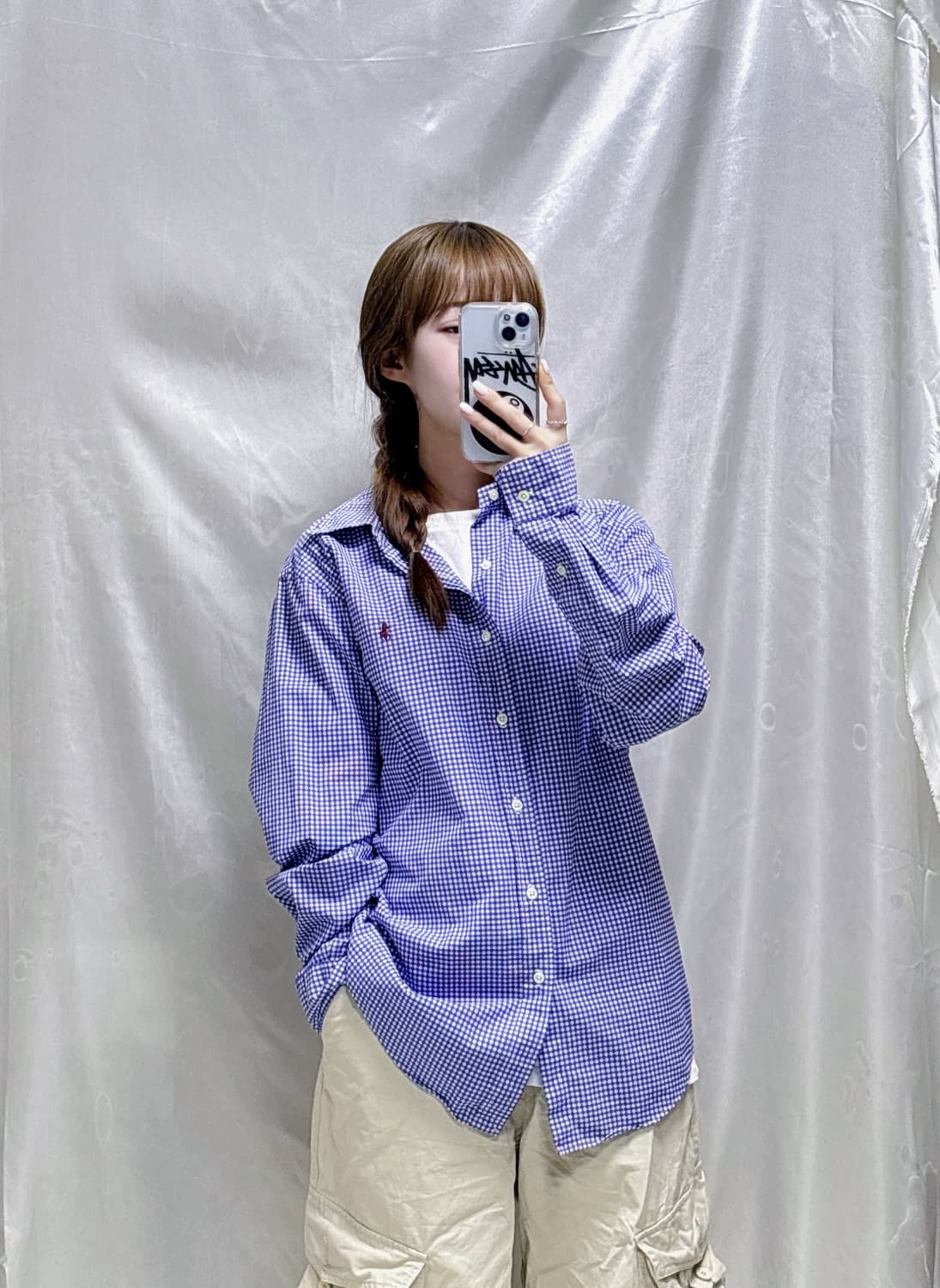 폴로 랄프로렌 레드포니 체크셔츠  상품이미지1