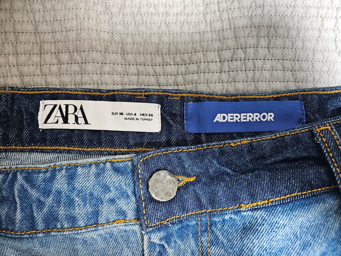 [36] 아더에러 X 자라 배럴 레그 진 상품이미지6