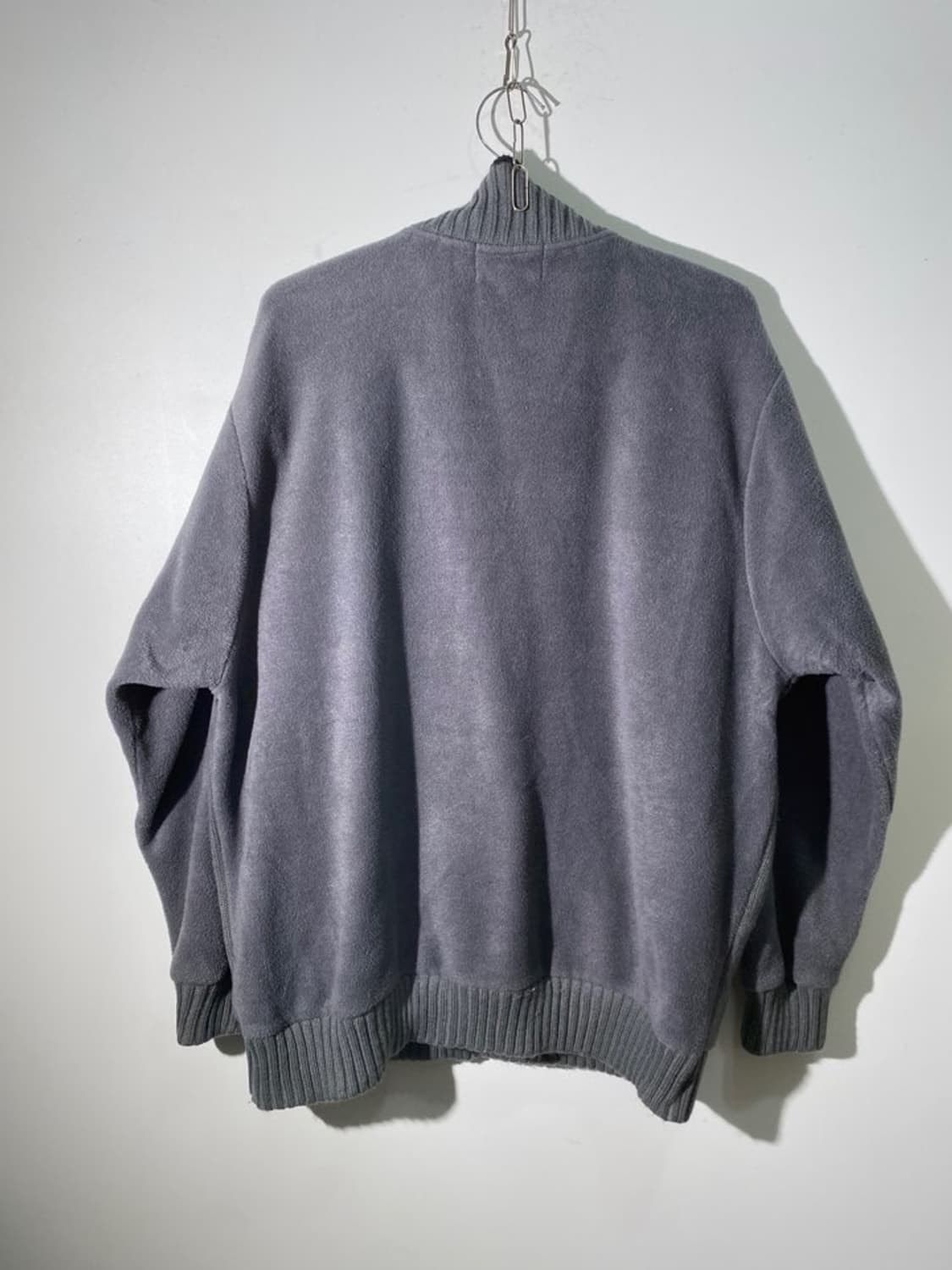 carbia 플리스 니트 집업 상품이미지2