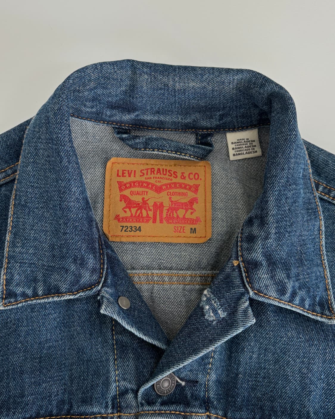 [M]리바이스 Levi's 3세대 데님 트러커 자켓 72334 상품이미지8