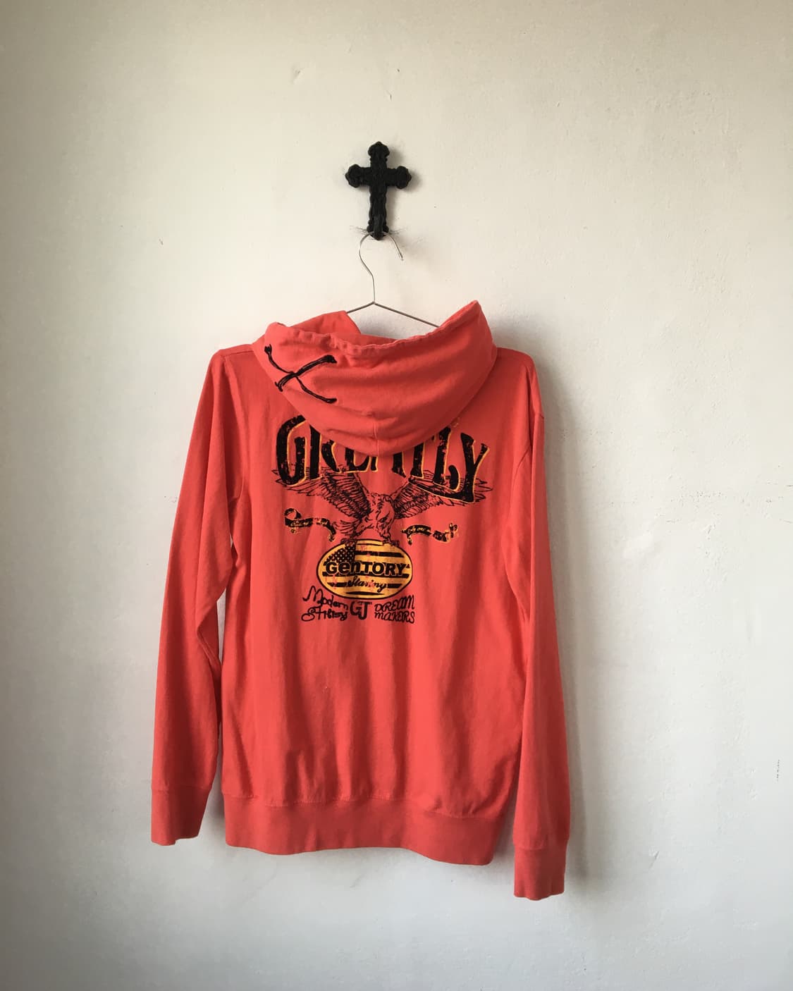 back printing point hood zip up 상품이미지2