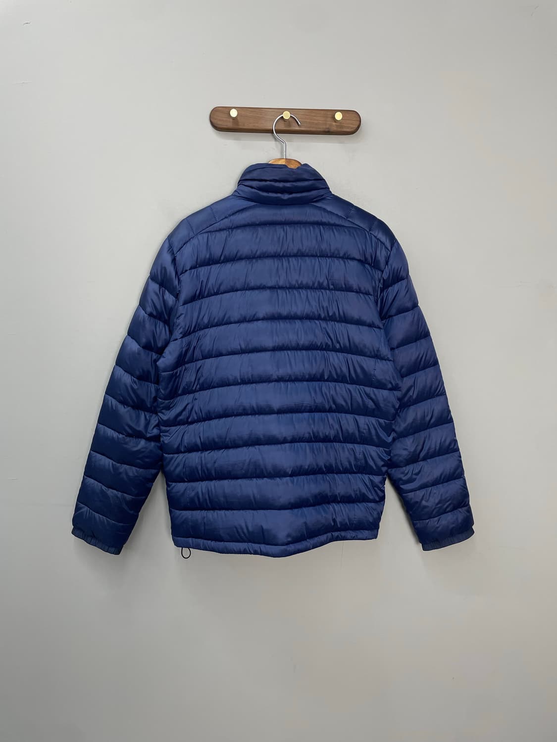 라코스테 블루 로고패치 구스다운 패딩 H1038 상품이미지4