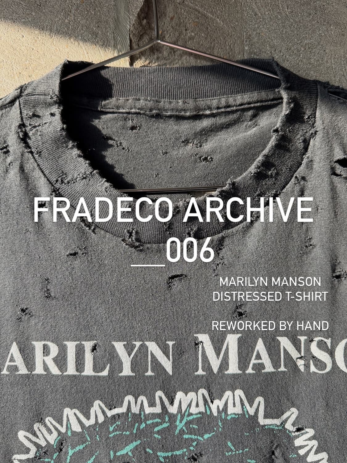 Vintage Marilyn Manson T-shirt 상품이미지1