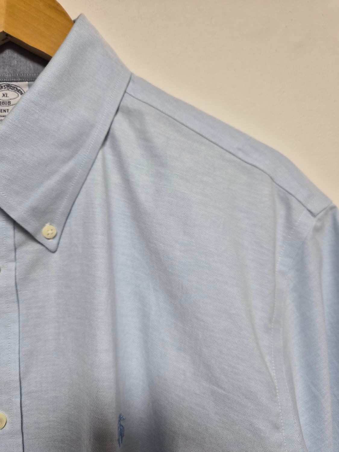 브룩스브라더스 옥스포드 반팔 셔츠 XL사이즈 - S353 상품이미지3