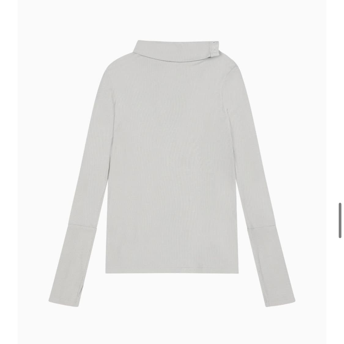 오헤시오 TWO-WAY BUTTON TURTLENECK T-SHIRT 상품이미지2