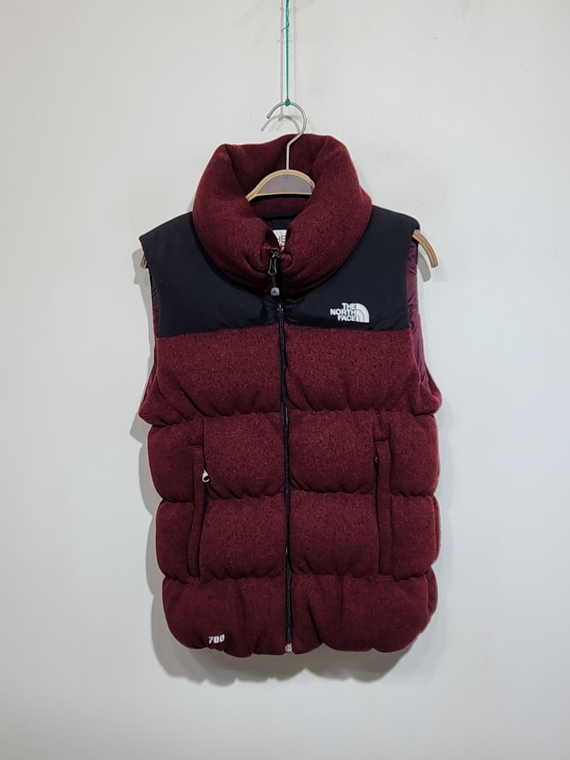 (M) 노스페이스 700 패딩조끼 투톤 다운 베스트  상품이미지1
