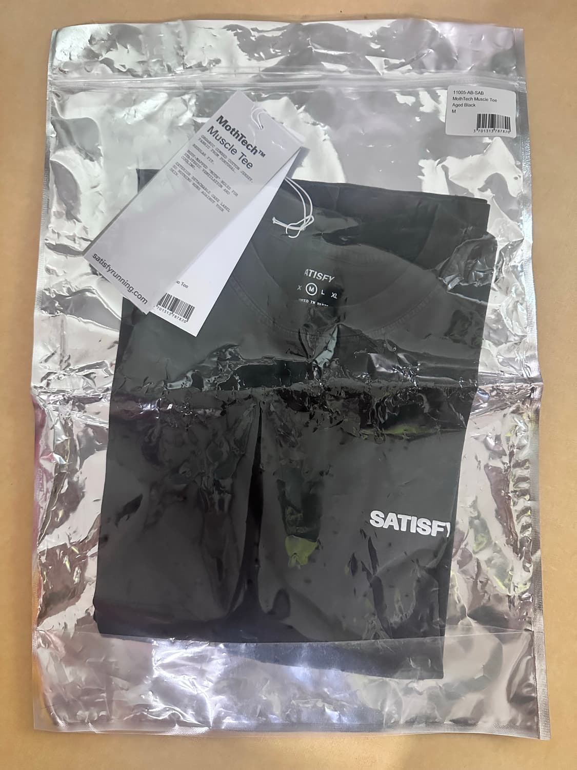 SATISFY MothTech muscle tee(M) 상품이미지7