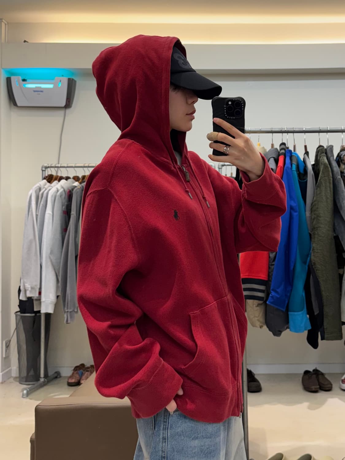 폴로 랄프로렌 니트 후드집업 상품이미지7