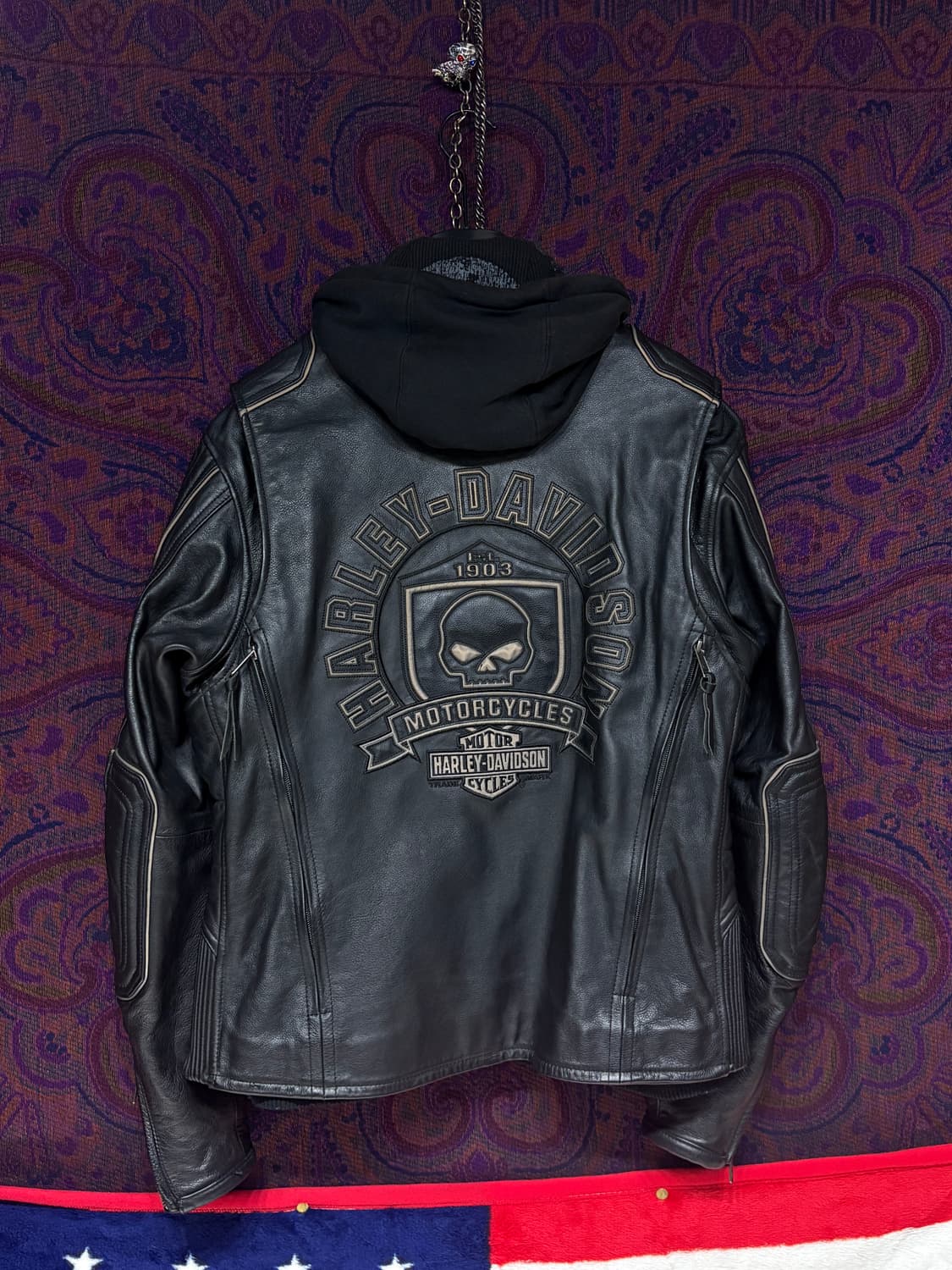 할리데이비슨 오로랄 II 3-in-1 가죽 자켓 상품이미지5