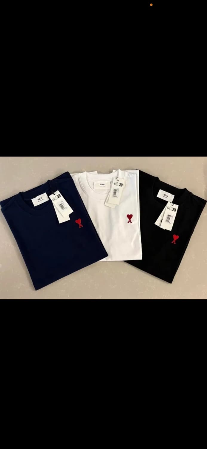 🔥[무료배송/새상품]🔥아미 라운드 반팔티 2 color  상품이미지1