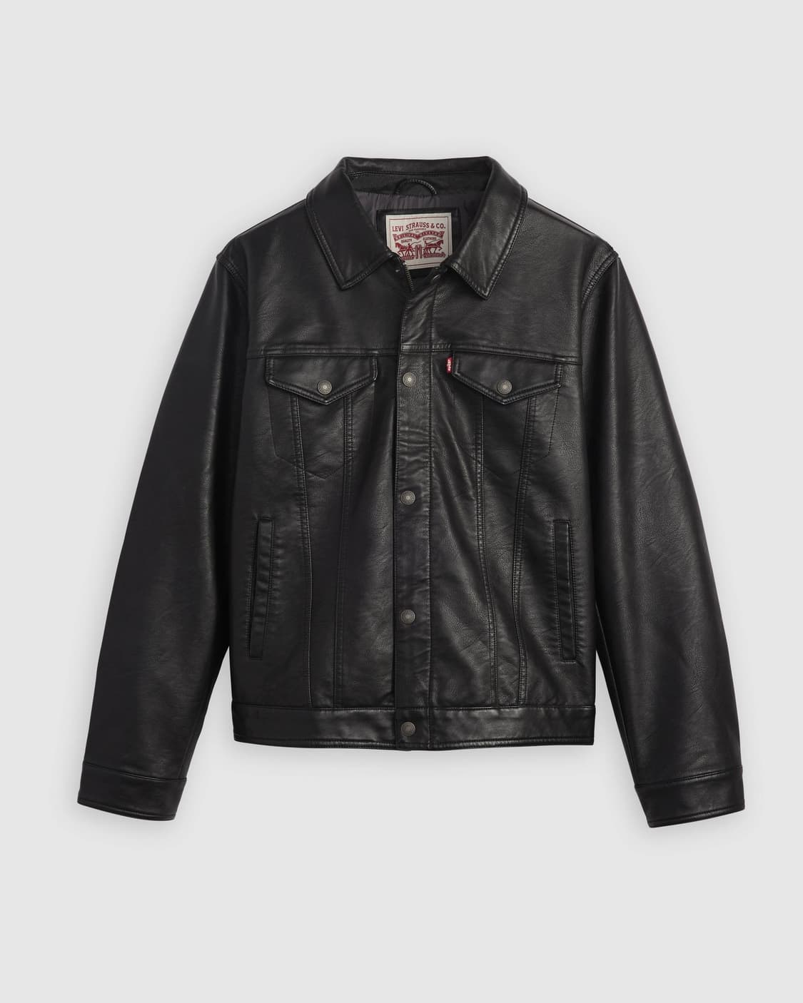 [M] 리바이스 레더 트러커 자켓 새상품 상품이미지1