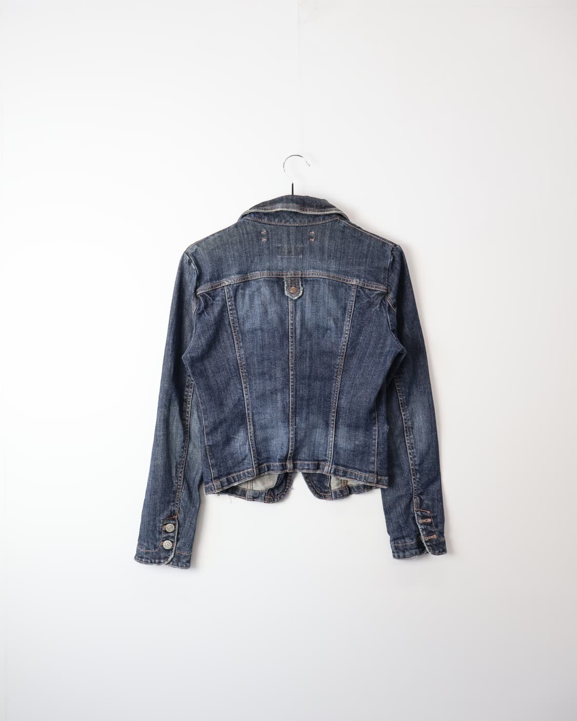 00s OZOC One Button Denim Jacket 상품이미지6