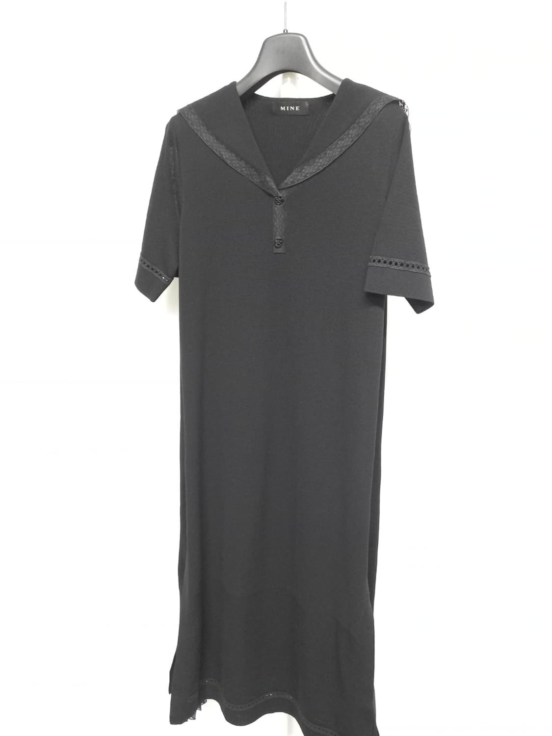 마인 MINE 춘하 레이온 니트 맥시 롱 원피스 F 33-66 상품이미지3