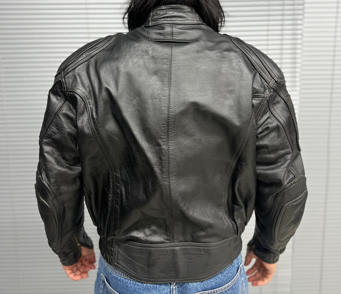 카도야(Kadoya) 라이더 가죽 재킷 상품이미지5