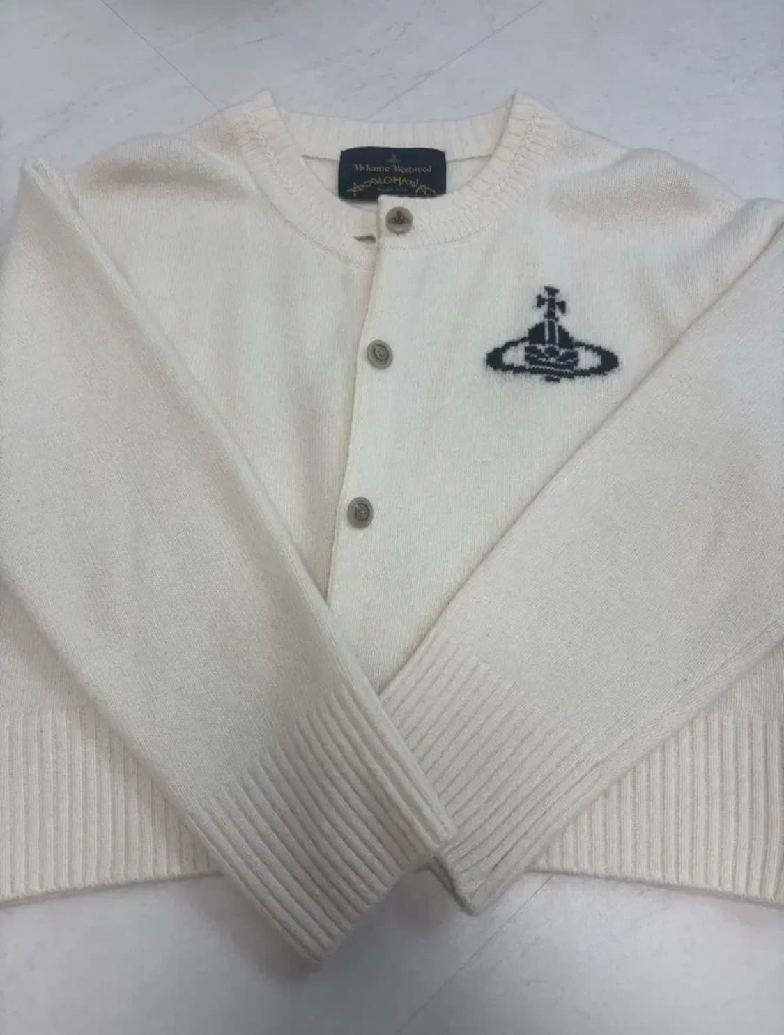 비비안웨스트우드 ORB 앵글로매니아 가디건 상품이미지1