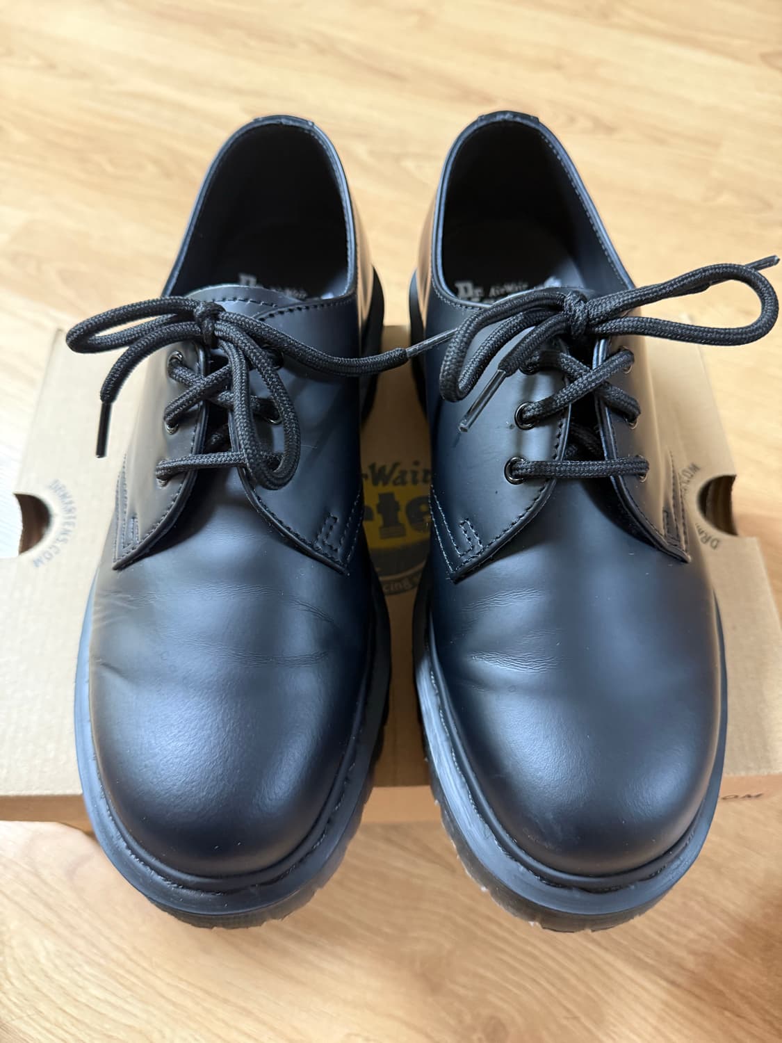 닥터마틴 1461 벡스 모노 블랙 uk6  상품이미지3