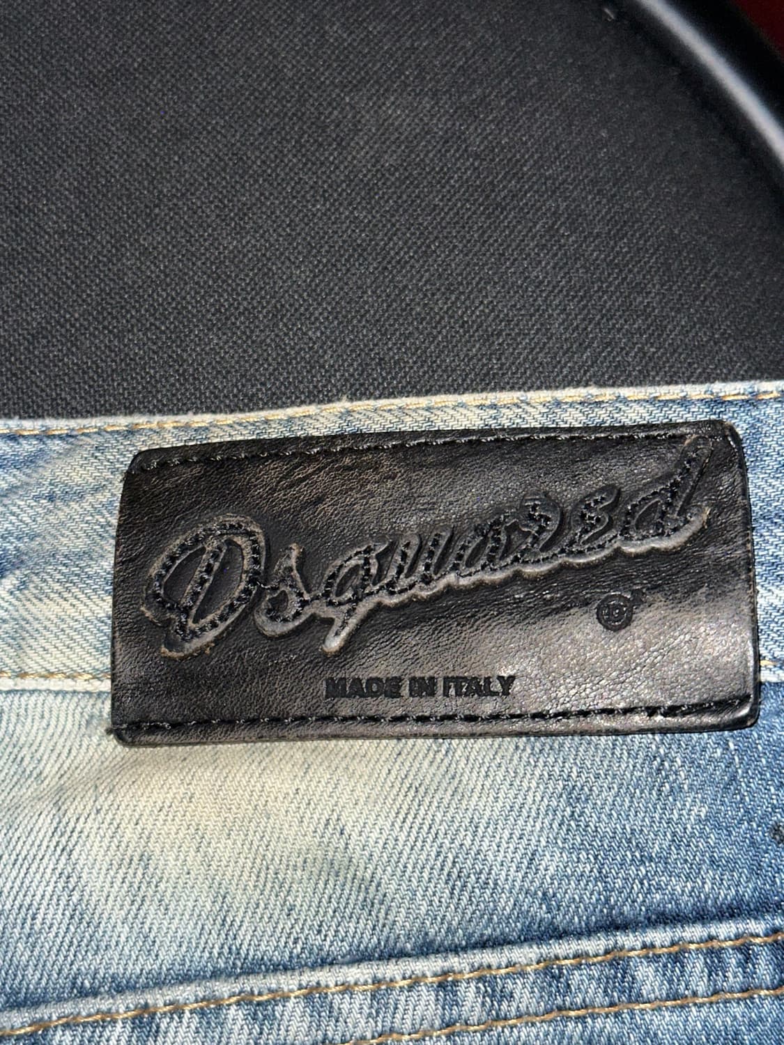DSQUARED2 디스퀘어드2 페인팅 슬림핏 진 상품이미지4