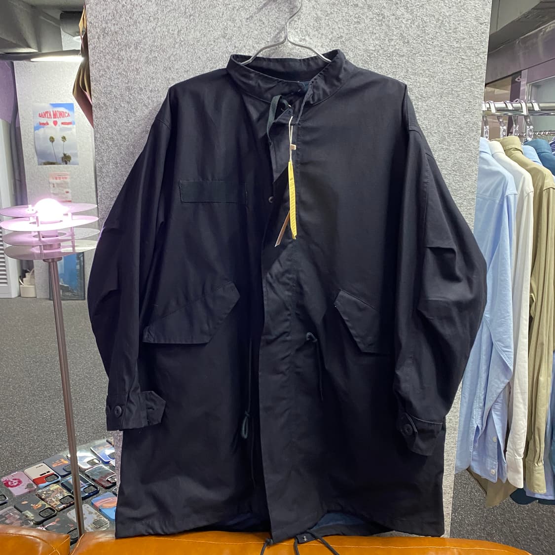 라퍼지스토어 블랙 피시테일 자켓 B2905 상품이미지2