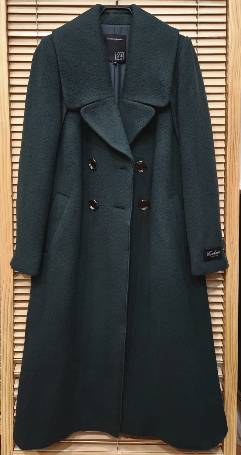 (새상품)에고이스트 빅카라 더블 코트 55 상품이미지1