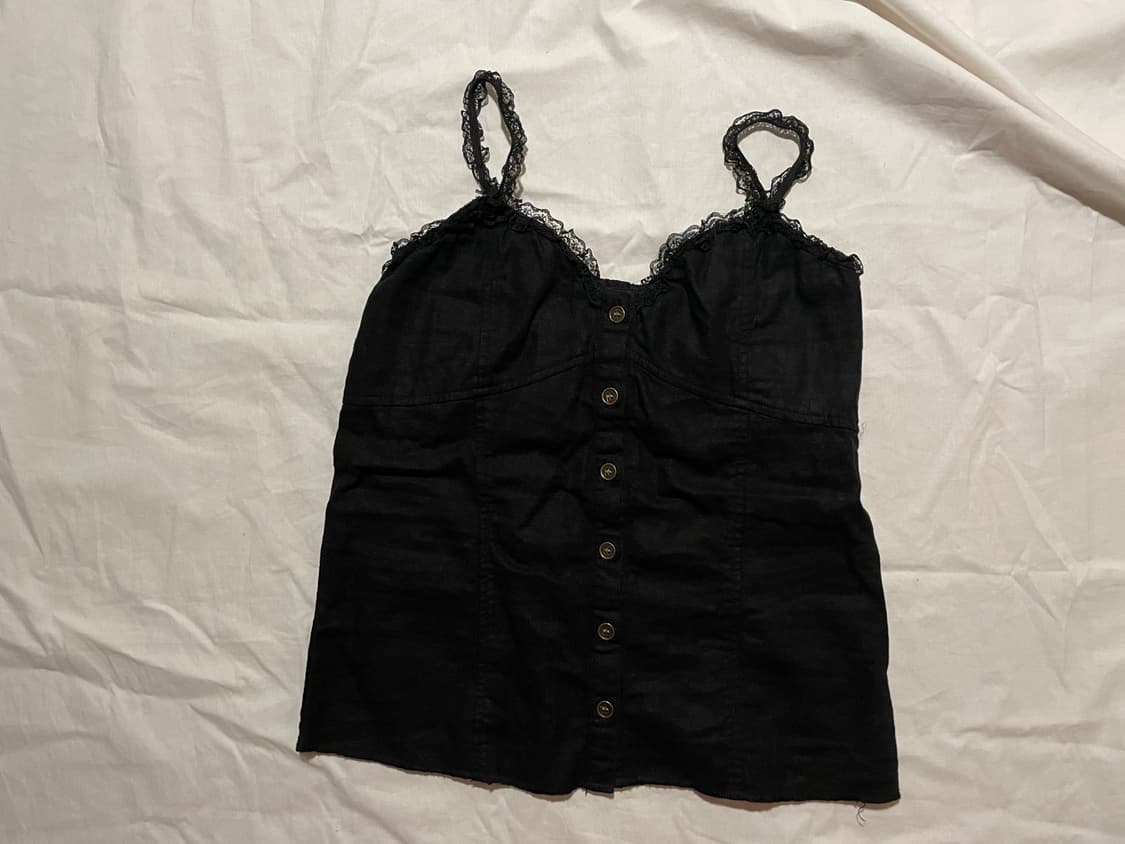 vintage sleeveless shirt 상품이미지1