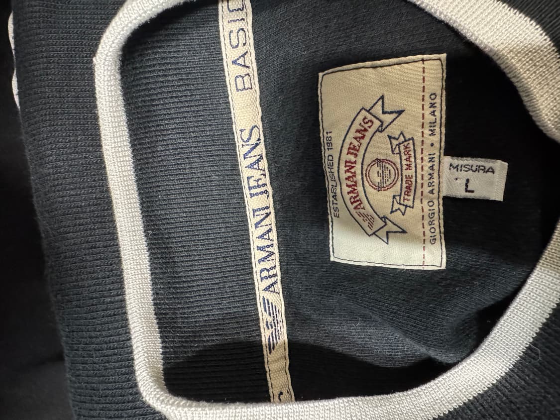 90s 아르마니진스 스웻 상품이미지2
