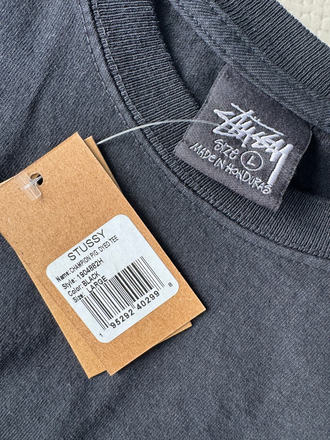 Stüssy Champion Pigment Dyed Tee (새상품) 상품이미지3