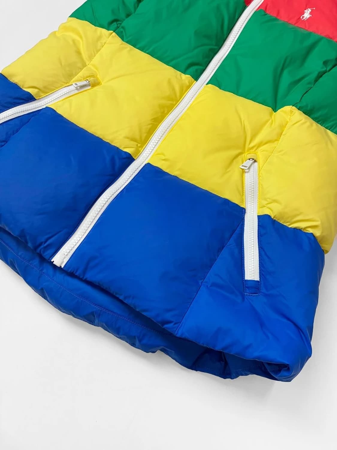 폴로 랄프로렌 컬러 블록 덕다운 패딩 조끼 PN5397 상품이미지4