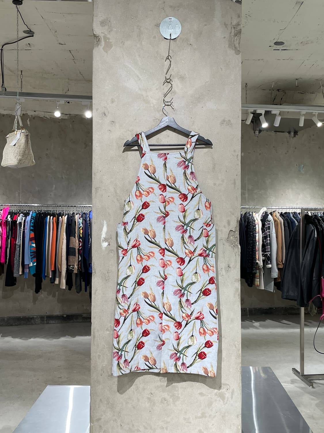 메리 제니 튤립 자카드 덩가리 드레스 상품이미지6