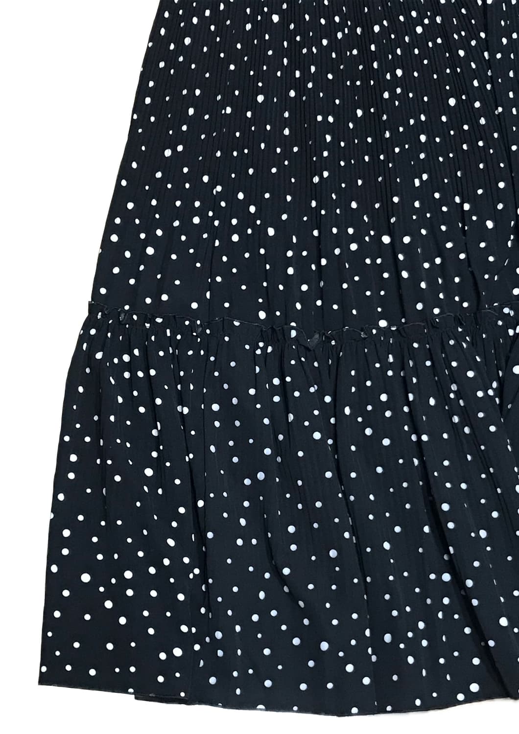 도트 프릴 포인트 롱스커트 상품이미지2