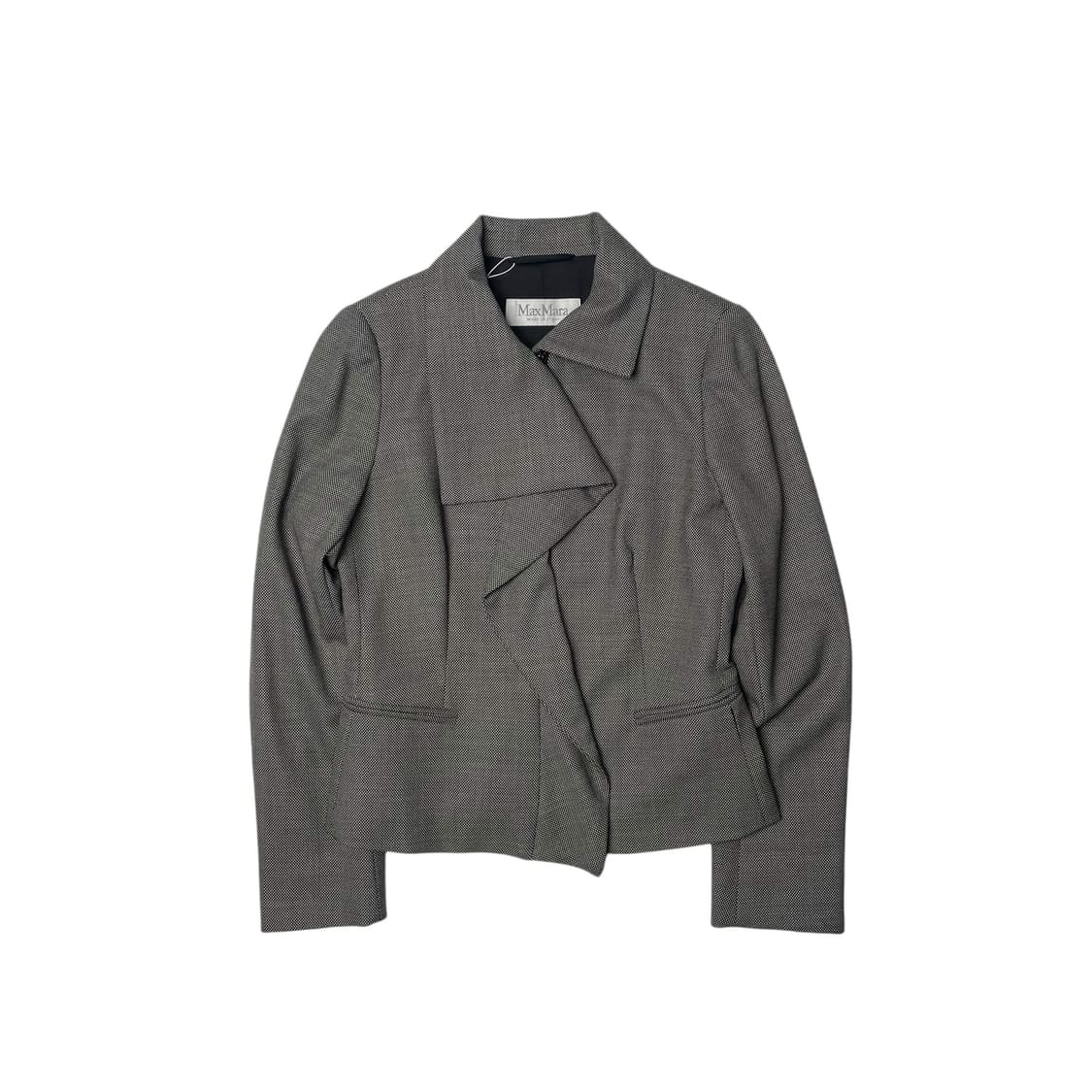 Max mara 리본 집업 자켓 (italy made) 상품이미지1
