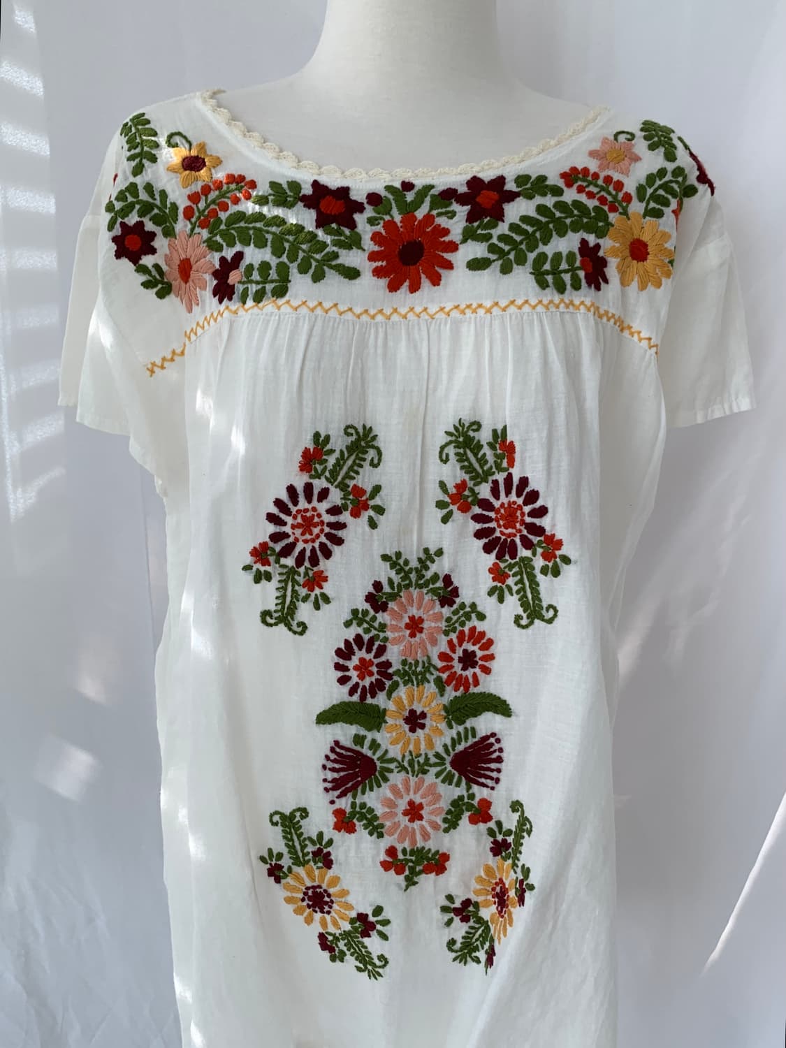 하구미 자수 반팔티 상품이미지2