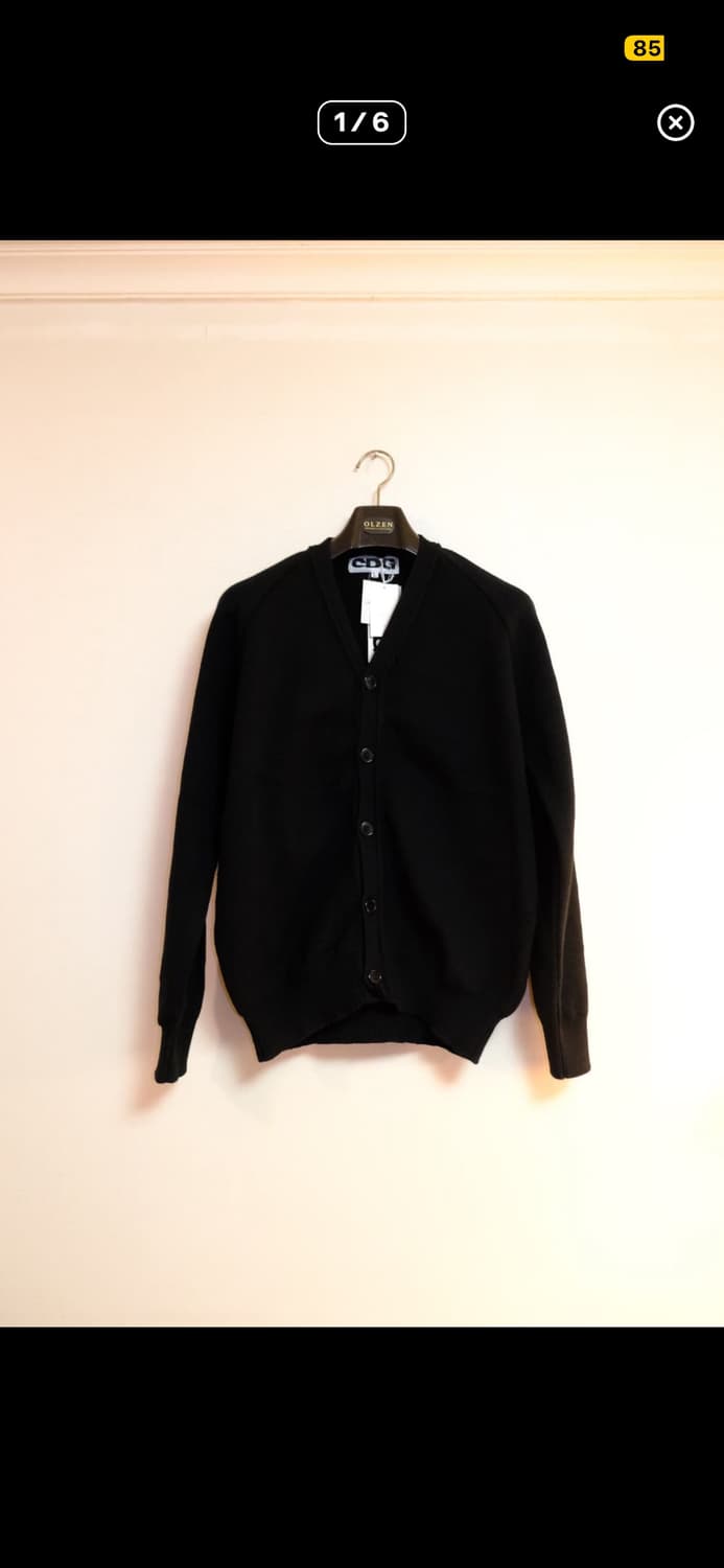 [L]CDG V-neck school Cardiagn 브이넥 스쿨 가디건 상품이미지1