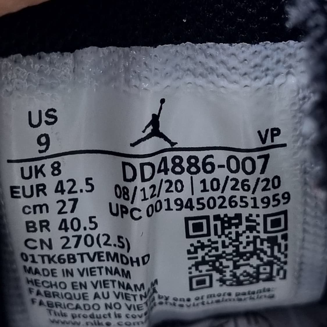 나이키 조던 와이낫제로4 농구화270 상품이미지6