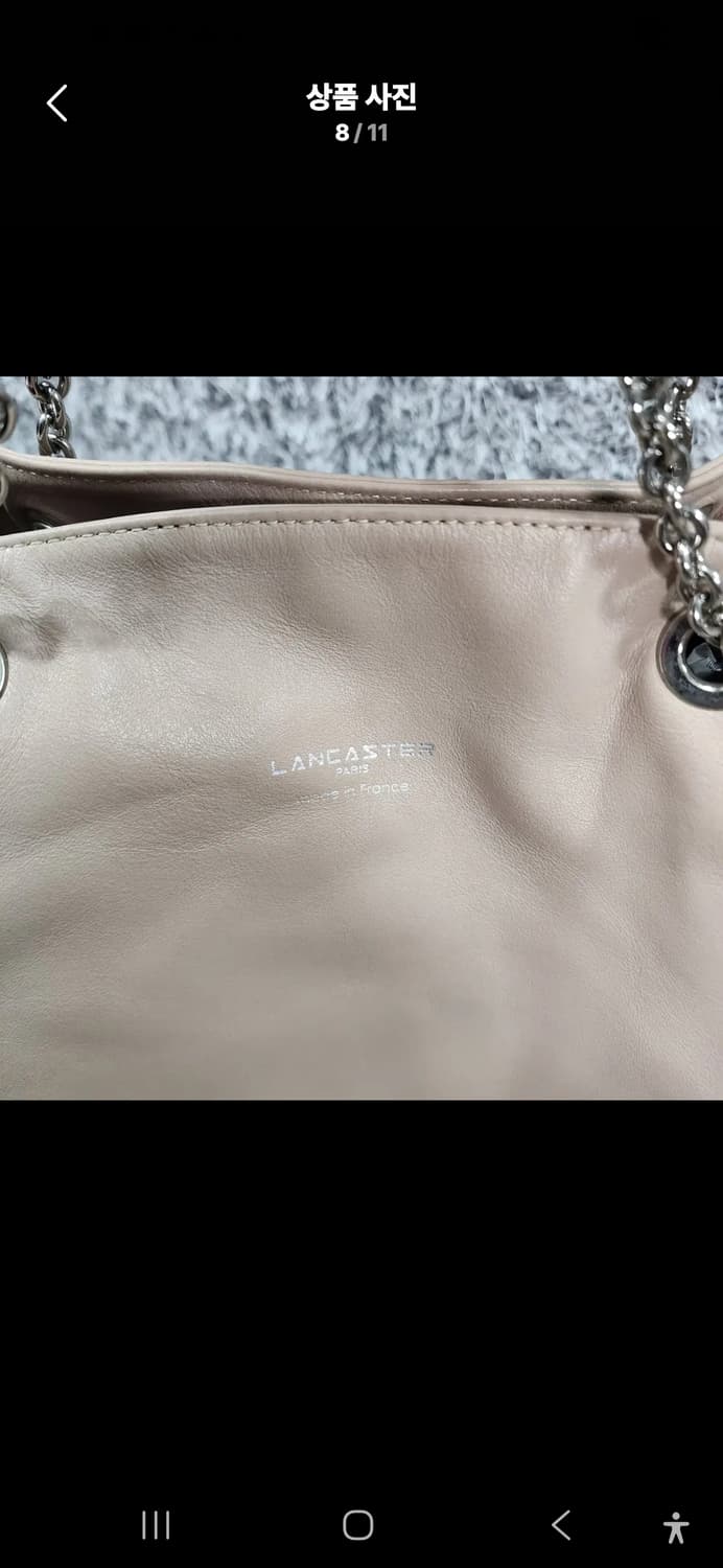 랑카스터 체인 숄더백 상품이미지7