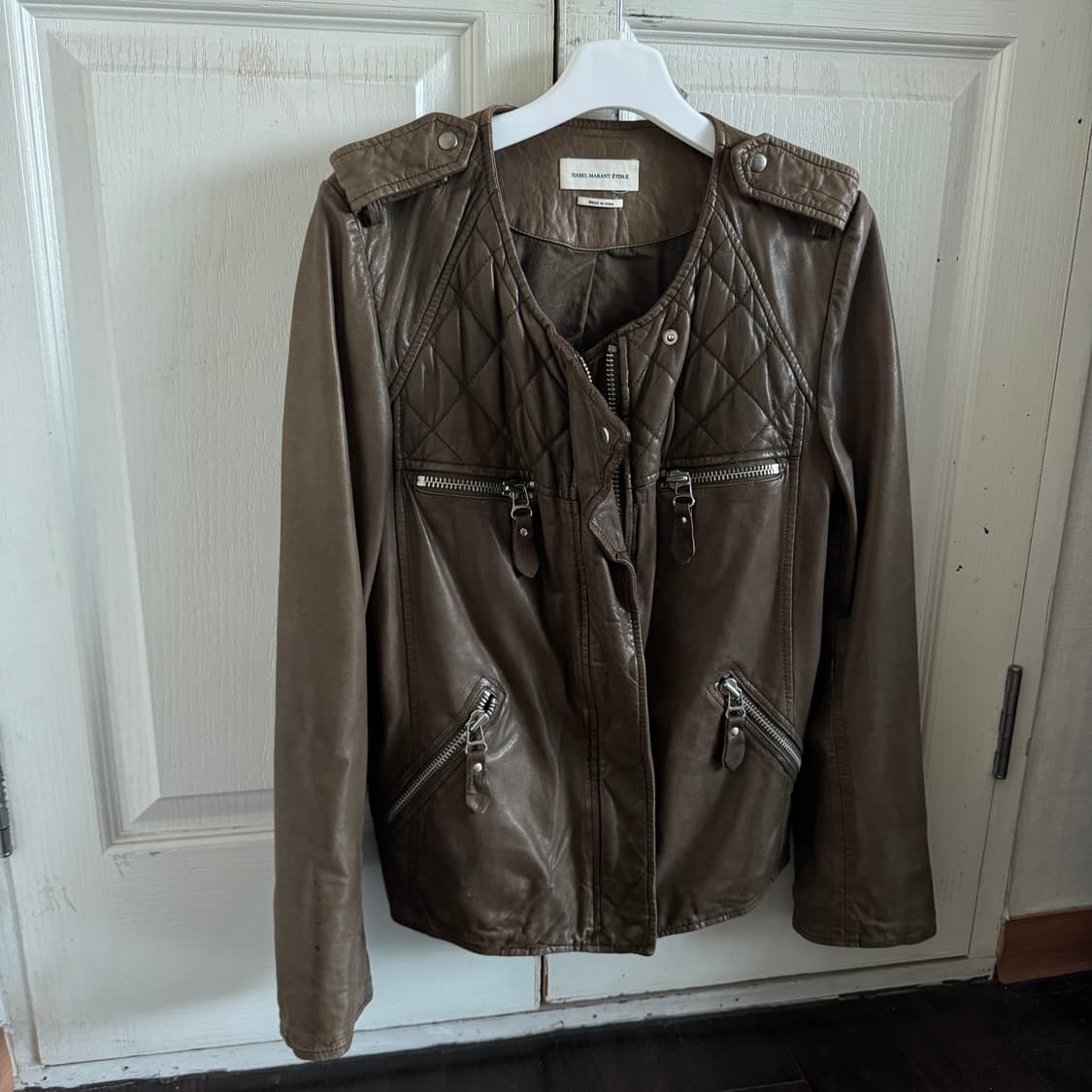 Isabel Marant Leather Jacket (40) 상품이미지1