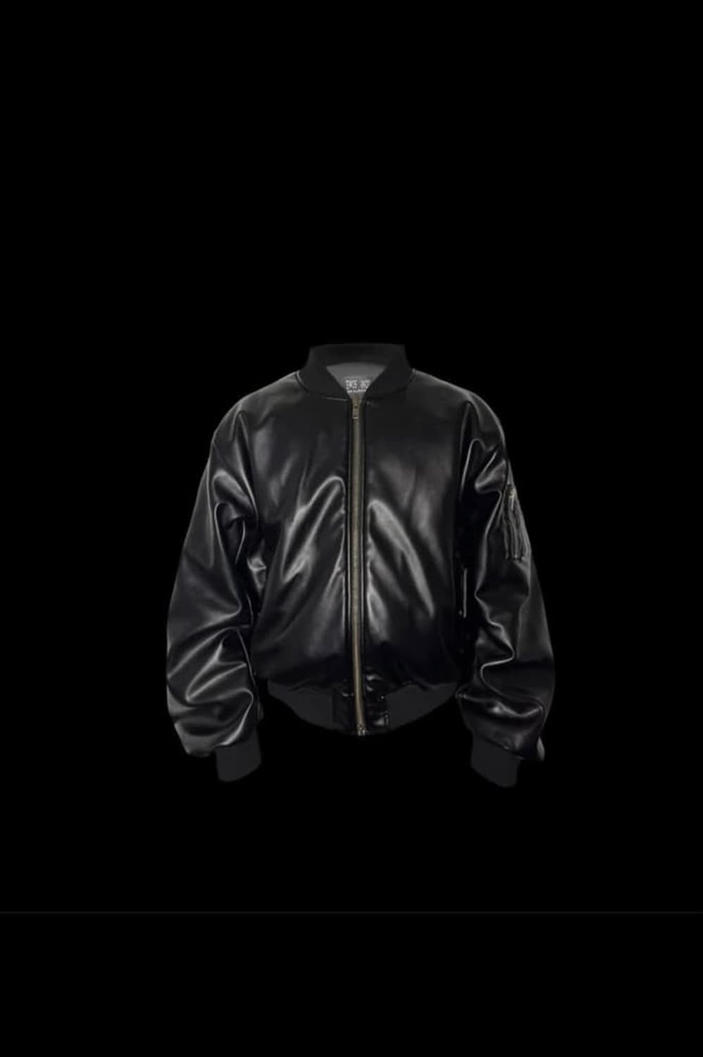 에모스탠스클럽 레더 봄버 구매 상품이미지1