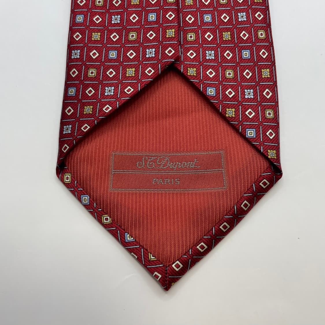 719) (S.T DUPONT) 듀퐁 패턴 넥타이 상품이미지5