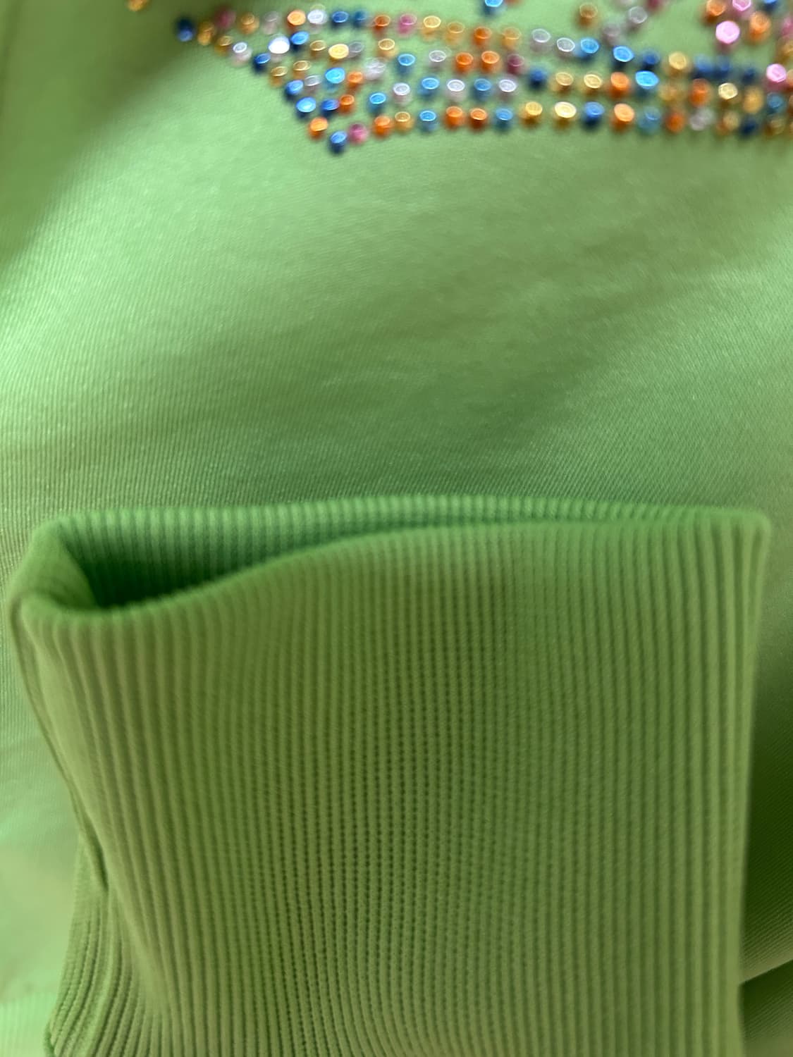 아디다스 져지 연두 큐빅 y2k 희귀 상품이미지7