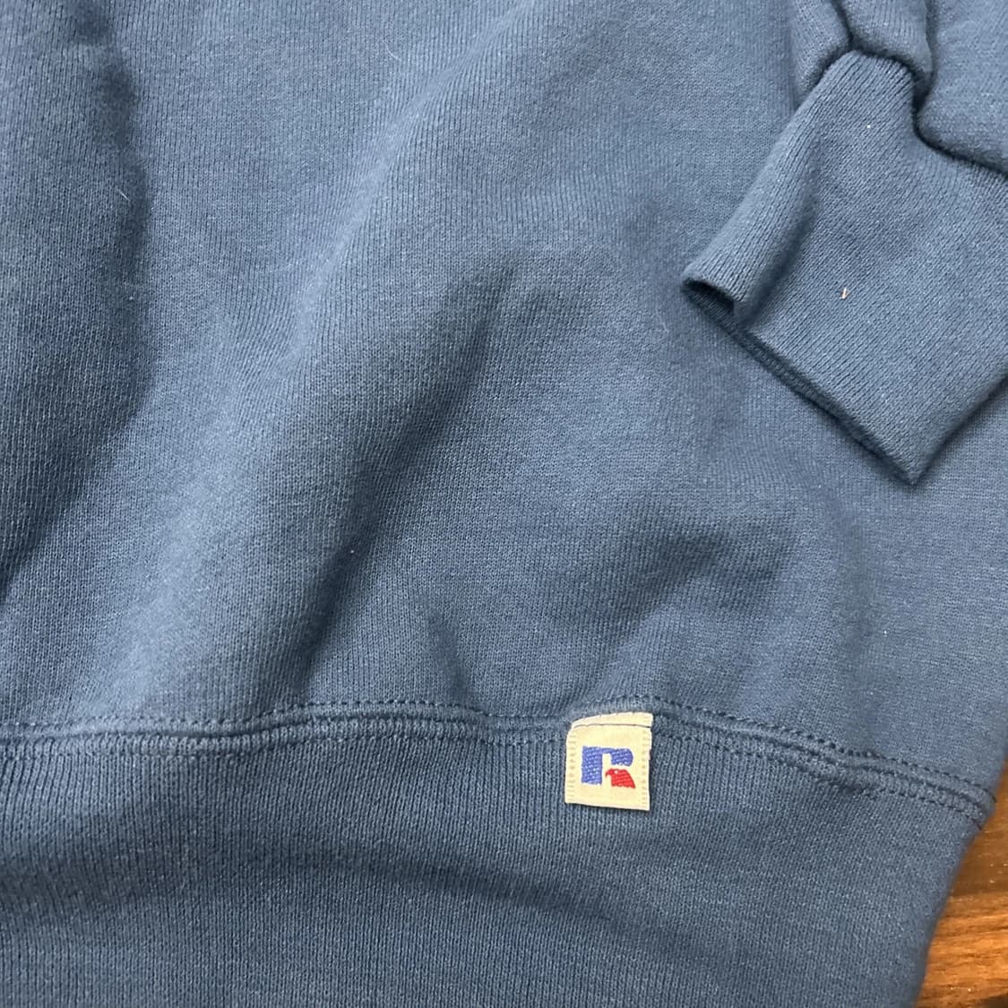 러셀 애슬레틱 스웻 셔츠 맨투맨 솔리드 블루 상품이미지3