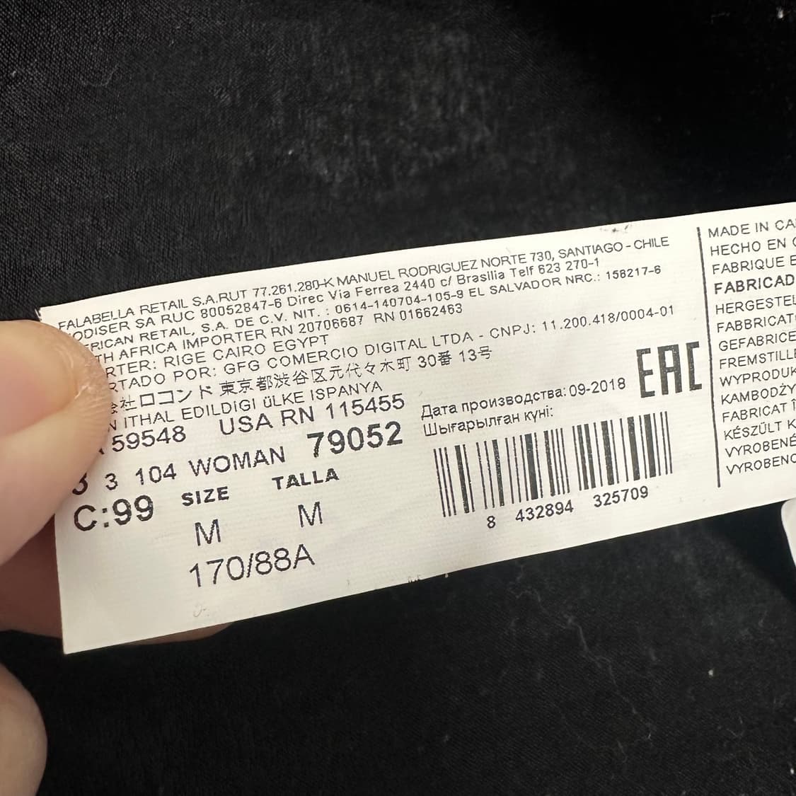 MANGO 망고 여성 밍크 털 자켓 블랙 M 상품이미지9