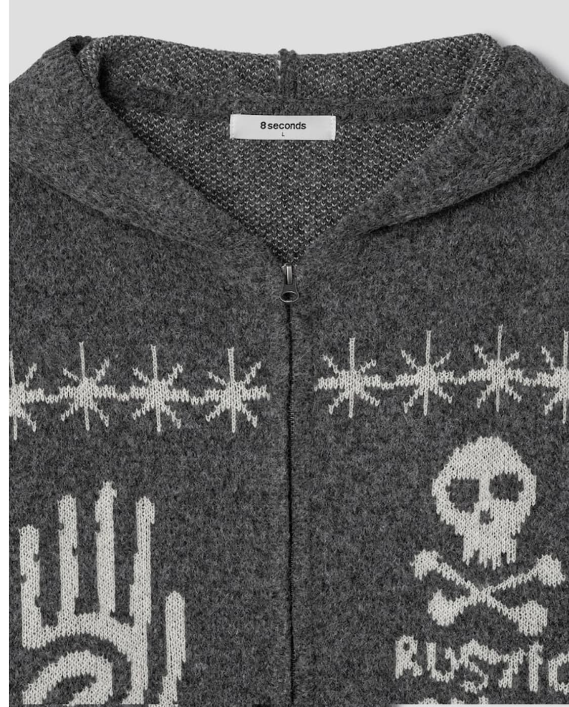 에잇세컨즈 후드집업 M 상품이미지3