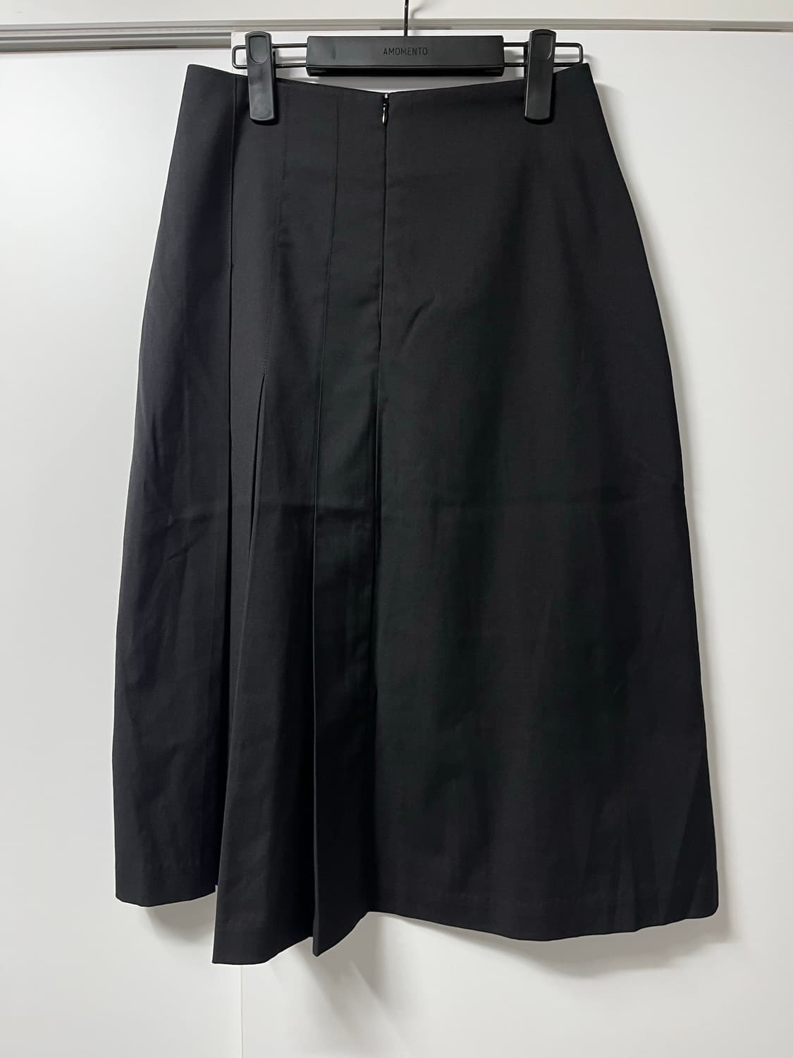 트리밍버드 플리츠 스커트 (블랙) 상품이미지2