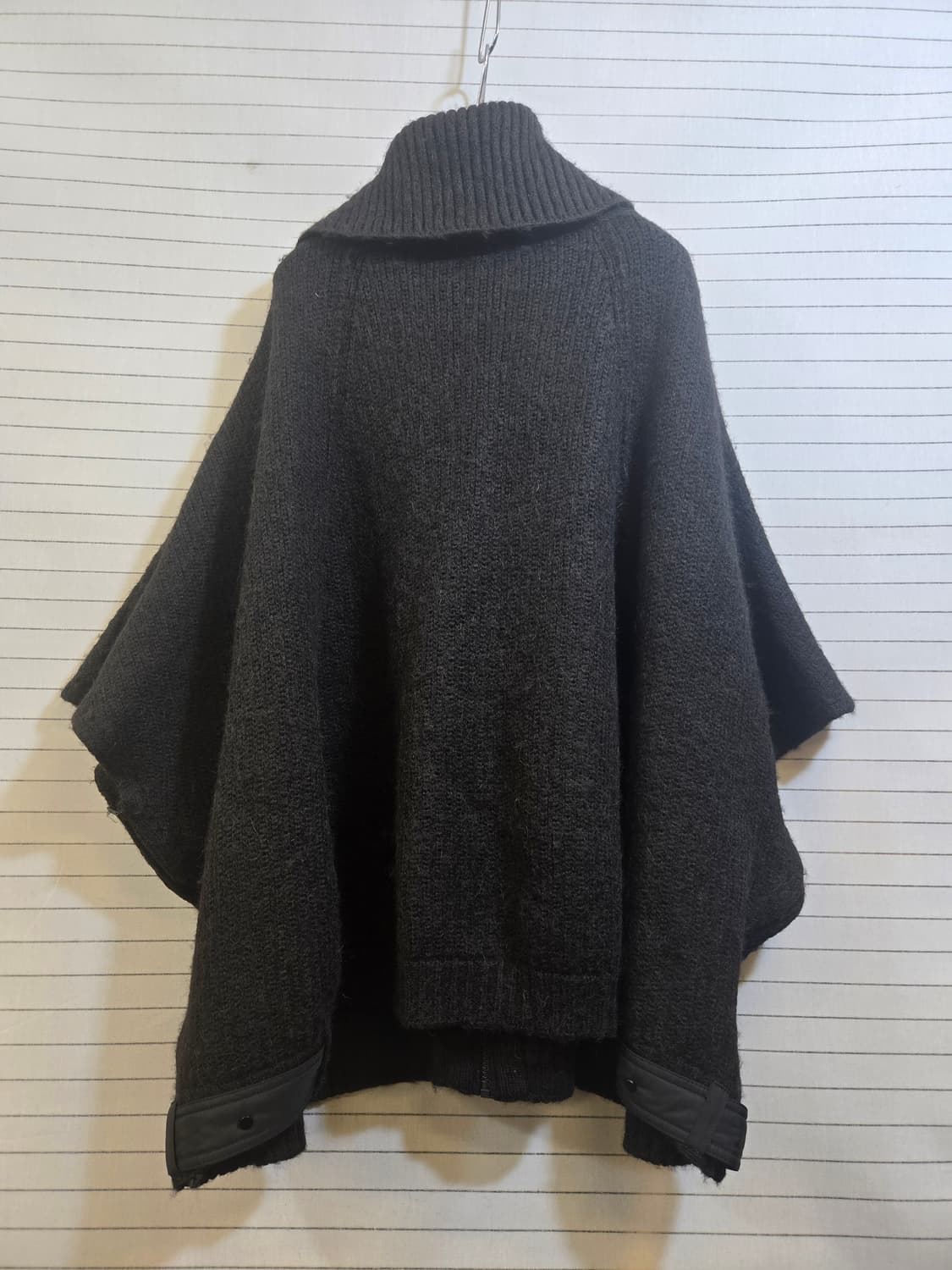 시스템 블랙 패치 워머 가디건 자켓 상품이미지6