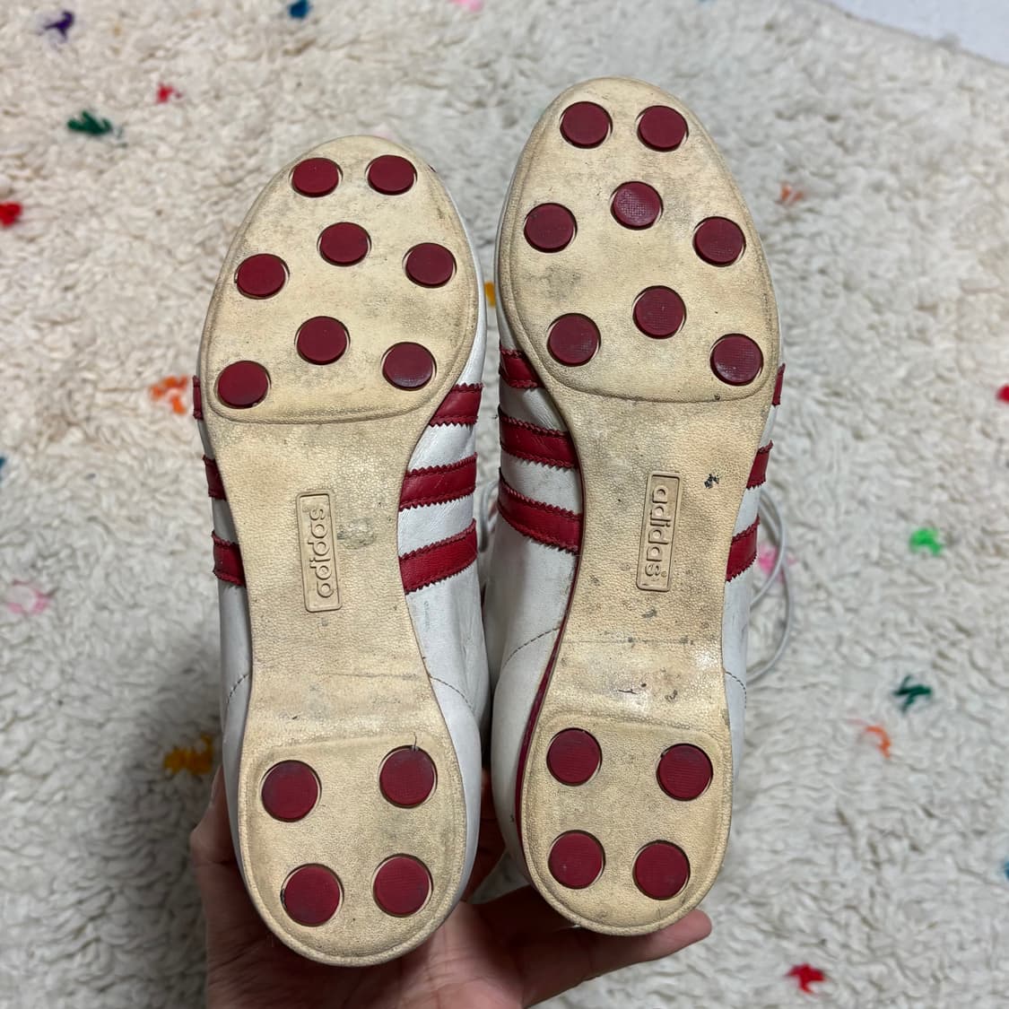 Y2k 04년도 제작 아디다스 오리지널 복싱 부츠 빈티지 240 상품이미지9