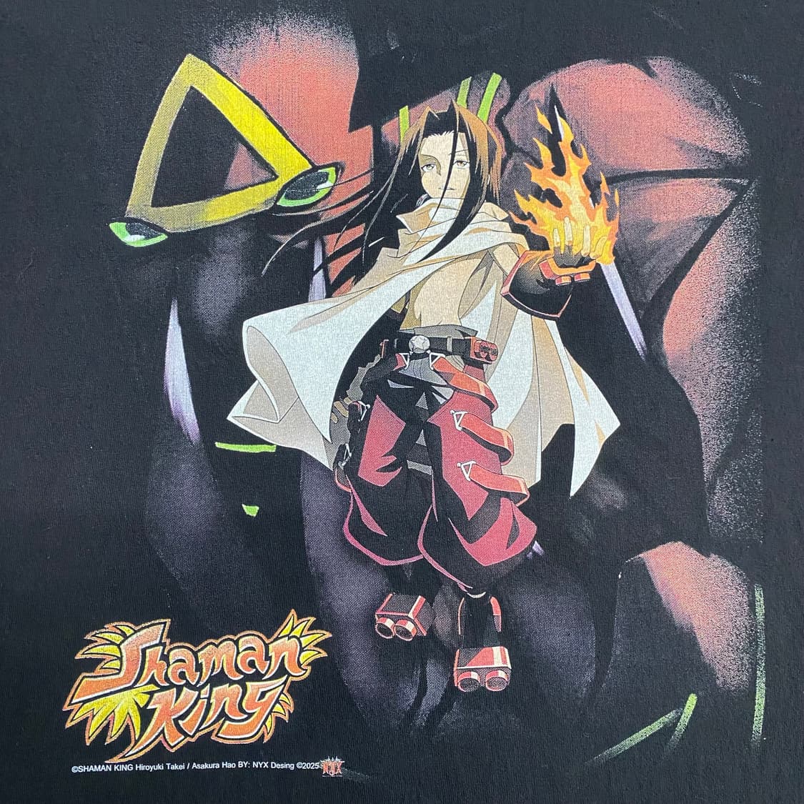 샤먼킹 하오 부틀렉 애니메이션 티셔츠 상품이미지4