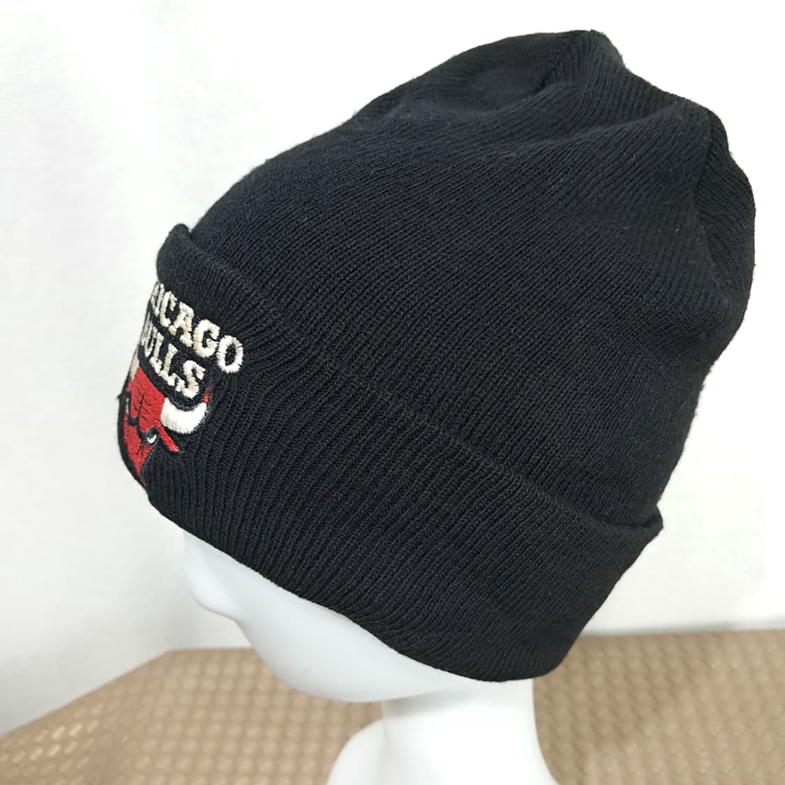 빈티지 불스 로고 니트 비니 P2006 상품이미지2