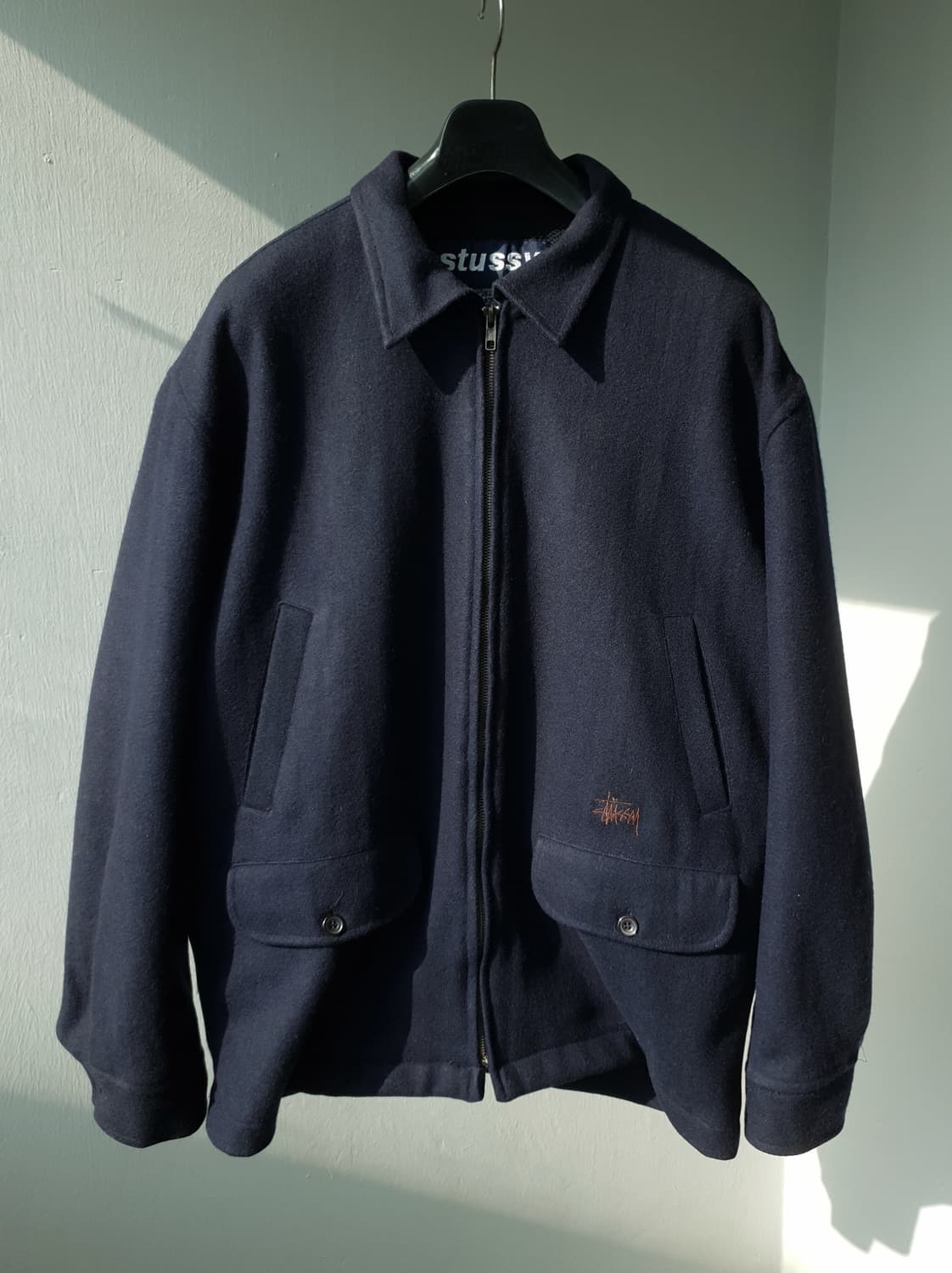 90s Stussy wool work jacket 상품이미지2