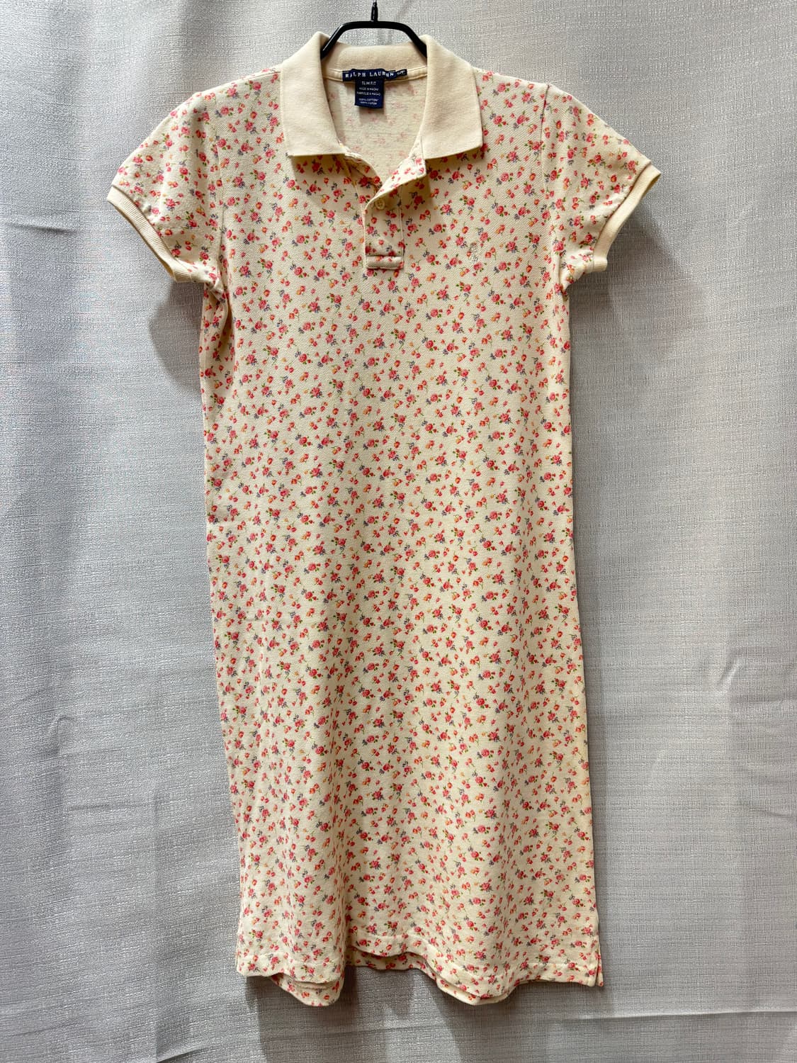 폴로랄프로렌 슬림핏 플로럴 꽃무늬 원피스 S(S) 상품이미지1