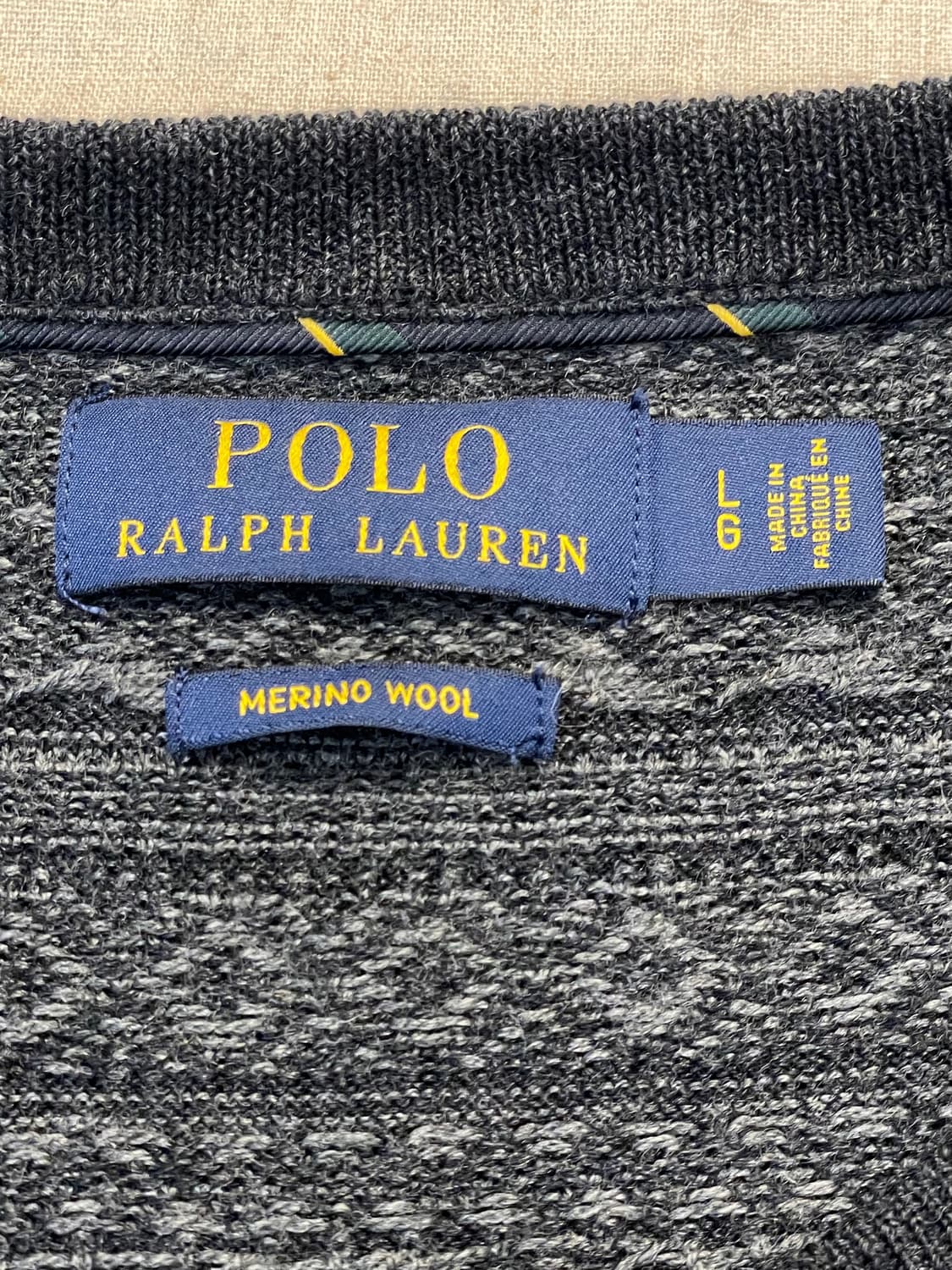 폴로랄프로렌 차콜니트 상품이미지6